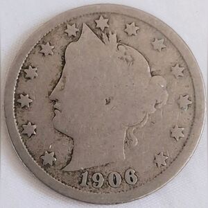 1906 Liberty Head V Nickel Coin